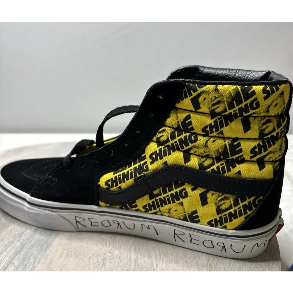 Vans x House of Terror The Shining "RedRum" Sk8-Hi Jack Torrance Womens 7 - Picture 5 of 16